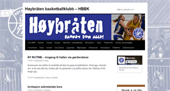 Desktop Screenshot of hbbk.nu